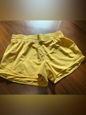 Mondetta Yellow Athletic Shorts - Women's Active Fit